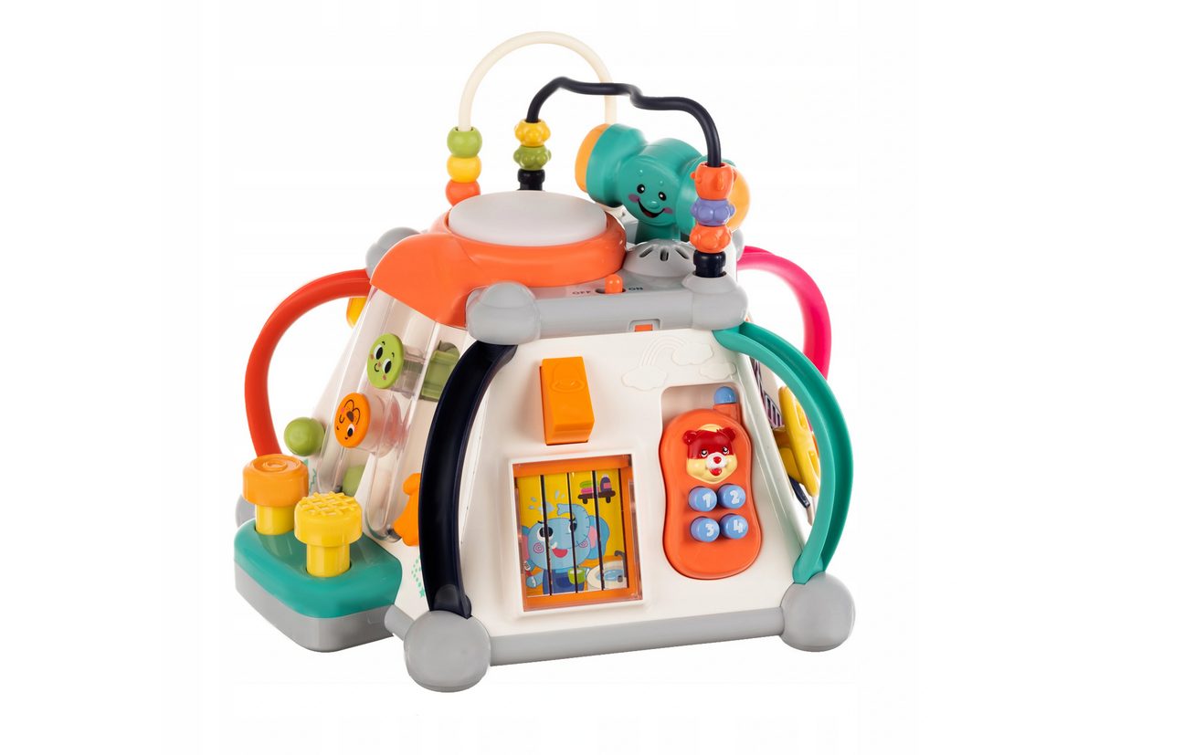INTERACTIVE CUBE Learning cube for young children's motor skills