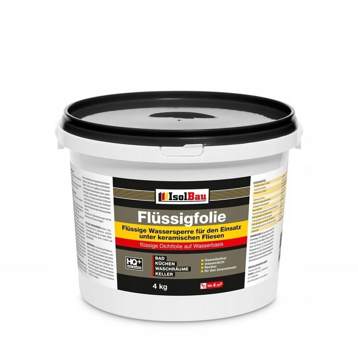 IsolBau FLEXIBLE FLÜSSIGFOLIEN-BAD-ISOLIERUNG 4 kg
