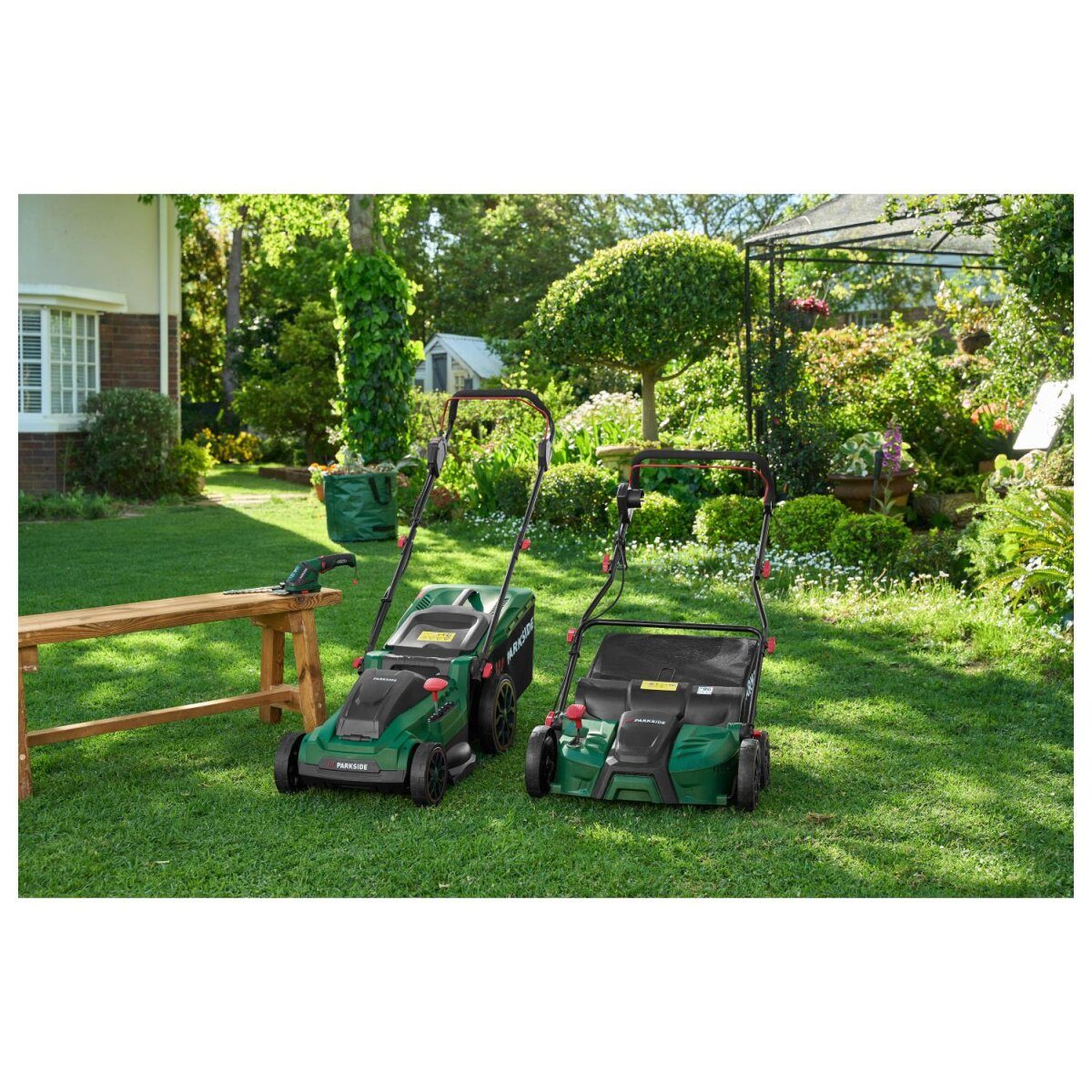 PARKSIDE® 40 V Akku-Rasenmäher »PRMA 40 E3«, ohne Akku und Ladegerät gut