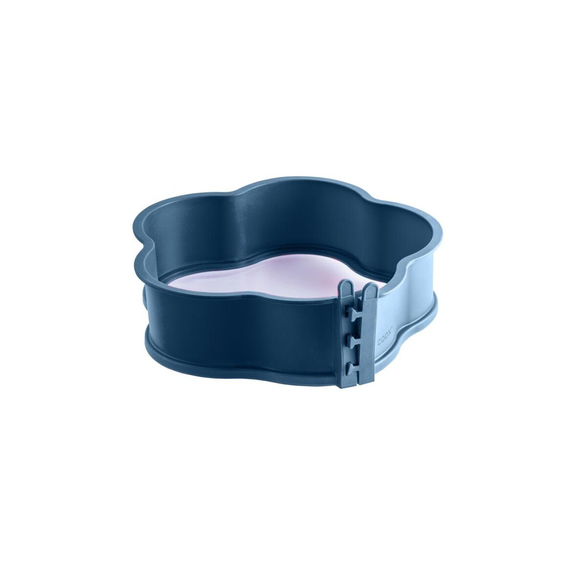 COOX siliconen springvorm »Flower« (blauwgrijs)
