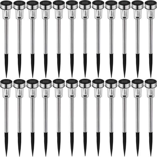24x lampy słoneczne lampa słoneczna zewnętrzne reflektory ogrodowe oświetlenie domu lampy słoneczne lampa słoneczna ze stali nierdzewnej światła ogrodowe 24x lampy słoneczne lampa słoneczna zewnętrzne reflektory ogrodowe oświetlenie domu lampy słoneczne lampa słoneczna ze stali nierdzewnej światła ogrodowe