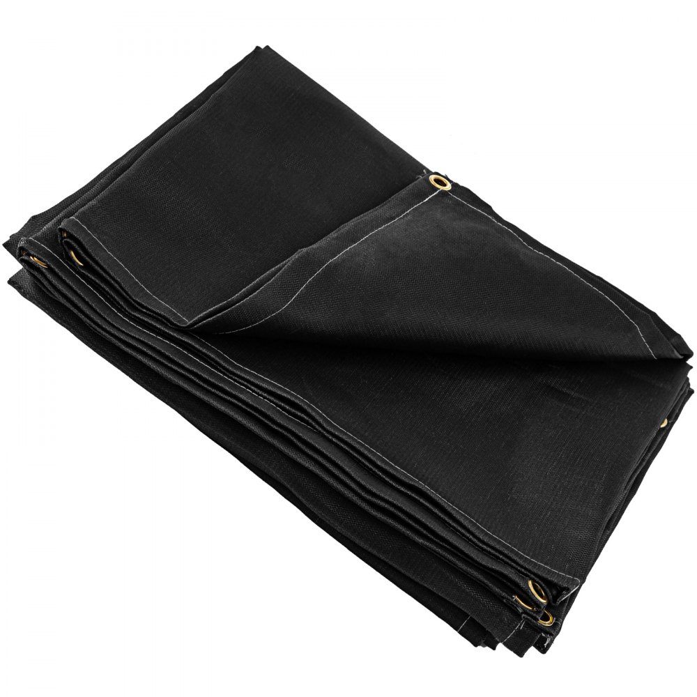 Welding deck welding protection blanket 6 x 10 Weldinger welding accessories heat protection fabric black
