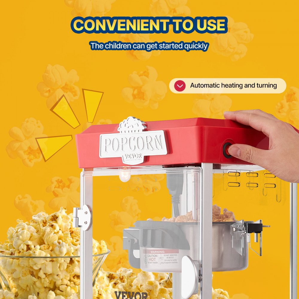 Popcornmaker Popcornmaker 480W Popcornmaker Popcornmaker 4 ounce waterkoker maakt 1,5 gallon per lading, Popcornmaker op aanrecht inclusief 3 ballen, Popcornmaker in bioscoopstijl Red Café Popcornmaker Popcornmaker 480W Popcornmaker Popcornmaker 4 ounce waterkoker maakt 1,5 gallon per lading, Popcornmaker op aanrecht inclusief 3 ballen, Popcornmaker in bioscoopstijl Red Café