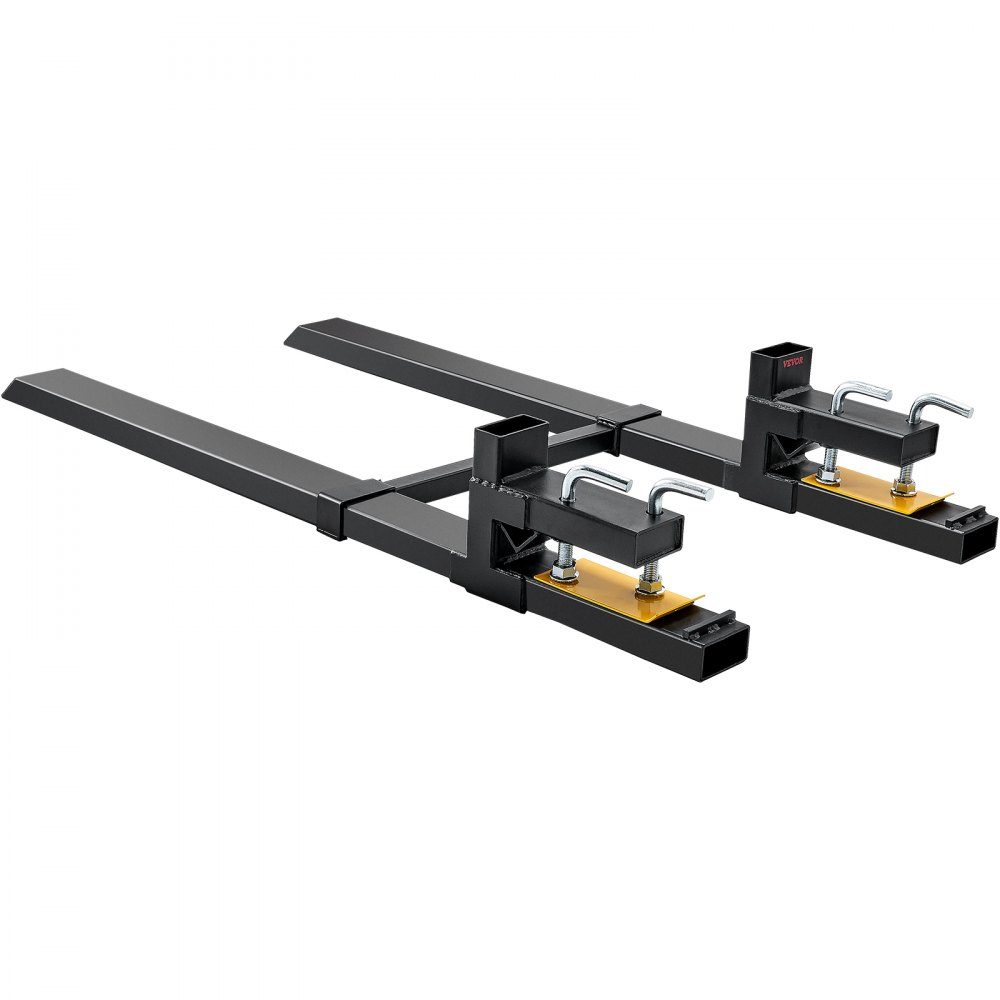 Palettengabel 1490x100x230mm Gabelträger 1814kg Tragkraft Gabelzinken 149cm Gesamtlänge mit 109,2cm Gabelblatt Gabelstapler 495-915mm verstellbare Gabelzinken Frontlader Palettenrahmen