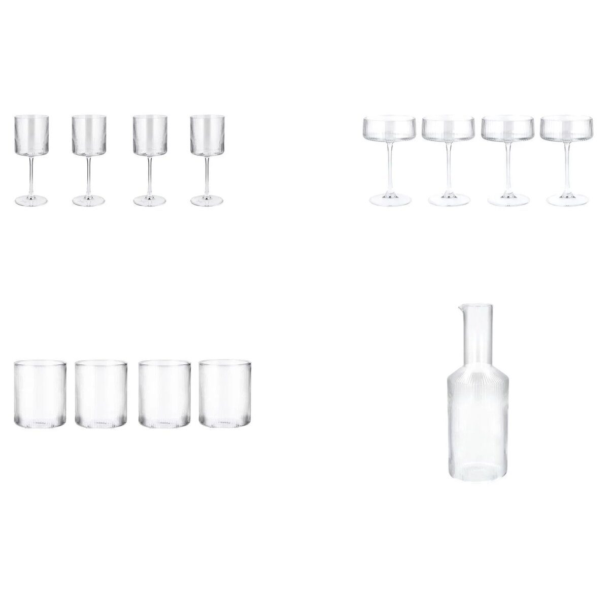 SANSIBAR Weingläser / Wassergläser / Champagnergläser / Karaffe