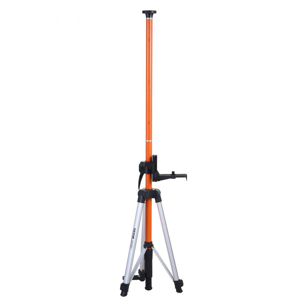 Laser Spirit Level Tripod, 1/4"-20 and 5/8-Zoll-11-Gewindehalterung, 40.94-133.85" Height Adjustment with Spirit Level and Heavy Duty Stand, Extendable Lightweight Aluminum Tripod for Laser Scanner