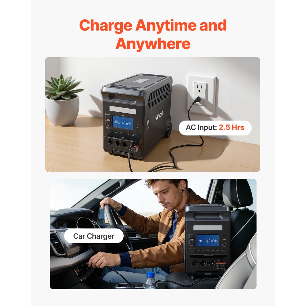 Tragbares Kraftwerk, 3000-W-Solargenerator, 3072-Wh-LiFePO4-Batterie-Backup mit 13 Ausgangsanschlüssen für Notfälle zu Hause, Camping im Freien, Wohnmobilreisen (Solarpanel NICHT im Lieferumfang enthalten) Tragbares Kraftwerk, 3000-W-Solargenerator, 3072-Wh-LiFePO4-Batterie-Backup mit 13 Ausgangsanschlüssen für Notfälle zu Hause, Camping im Freien, Wohnmobilreisen (Solarpanel NICHT im Lieferumfang enthalten)