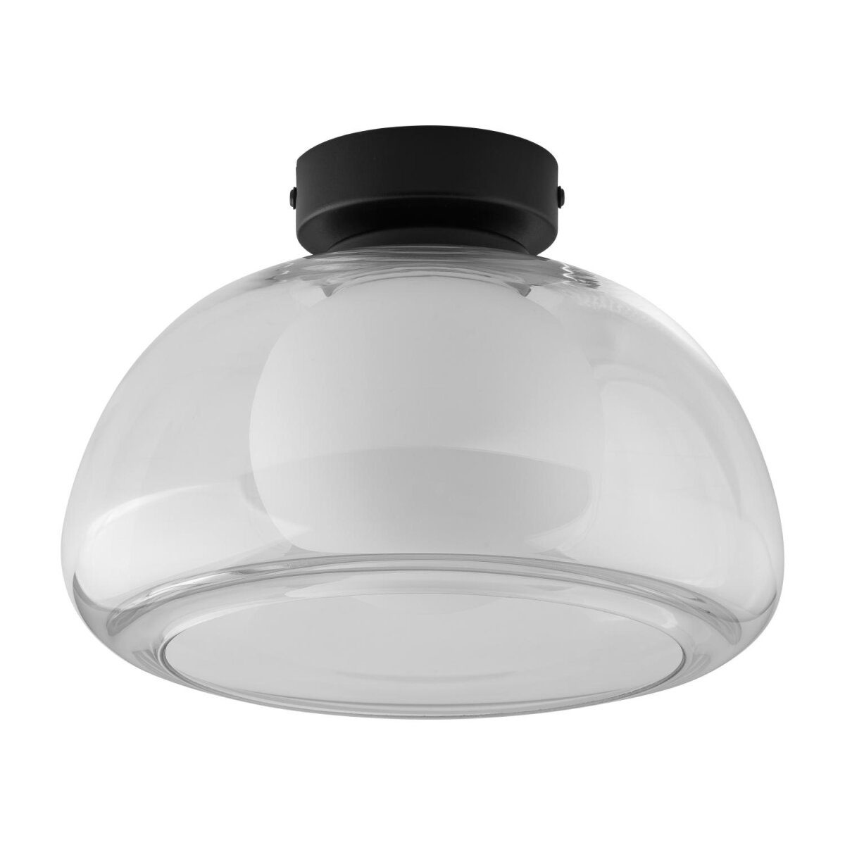 LIVARNO home LED wall and ceiling light, lampshade made of high-quality glass