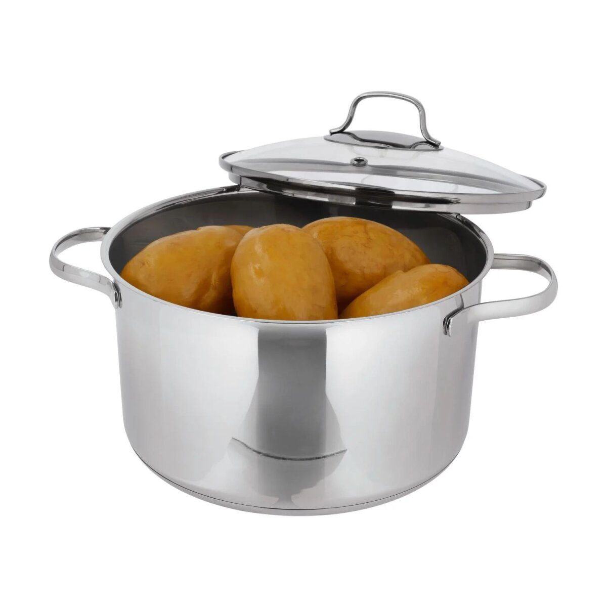 SILVERCREST® Premium-Edelstahltopf, Ø 24 cm