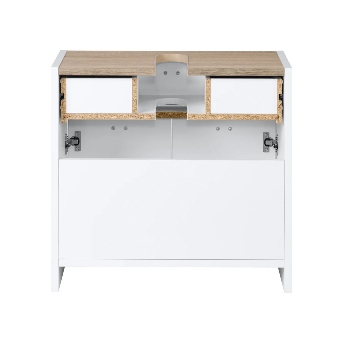 LIVARNO HOME meuble vasque blanc