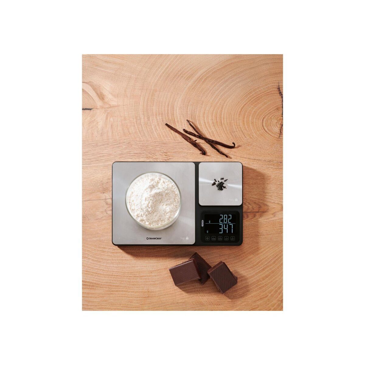 SILVERCREST® Duale Küchenwaage