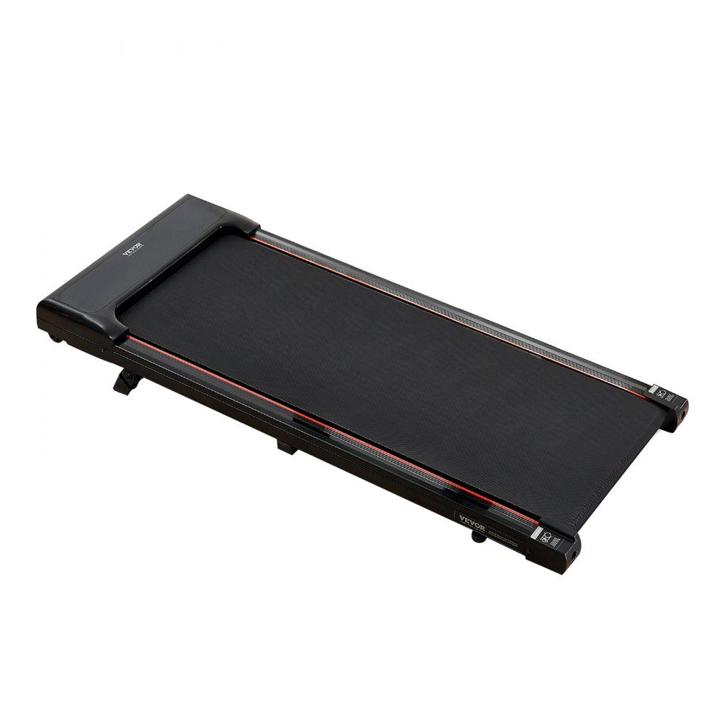Walking Pad Laufband unter dem Schreibtisch, Laufband für die Arbeit, Arbeitslaufband mit 120 kg Tragkraft, tragbares Pad mit 2,5 PS, Fernbedienung, LED-Anzeige 1-6 km/h einstellbar