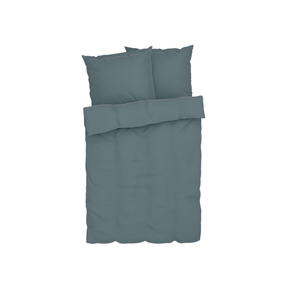 LIVARNO home bed linen, made of lyocell satin, 200 x 220 cm, gray