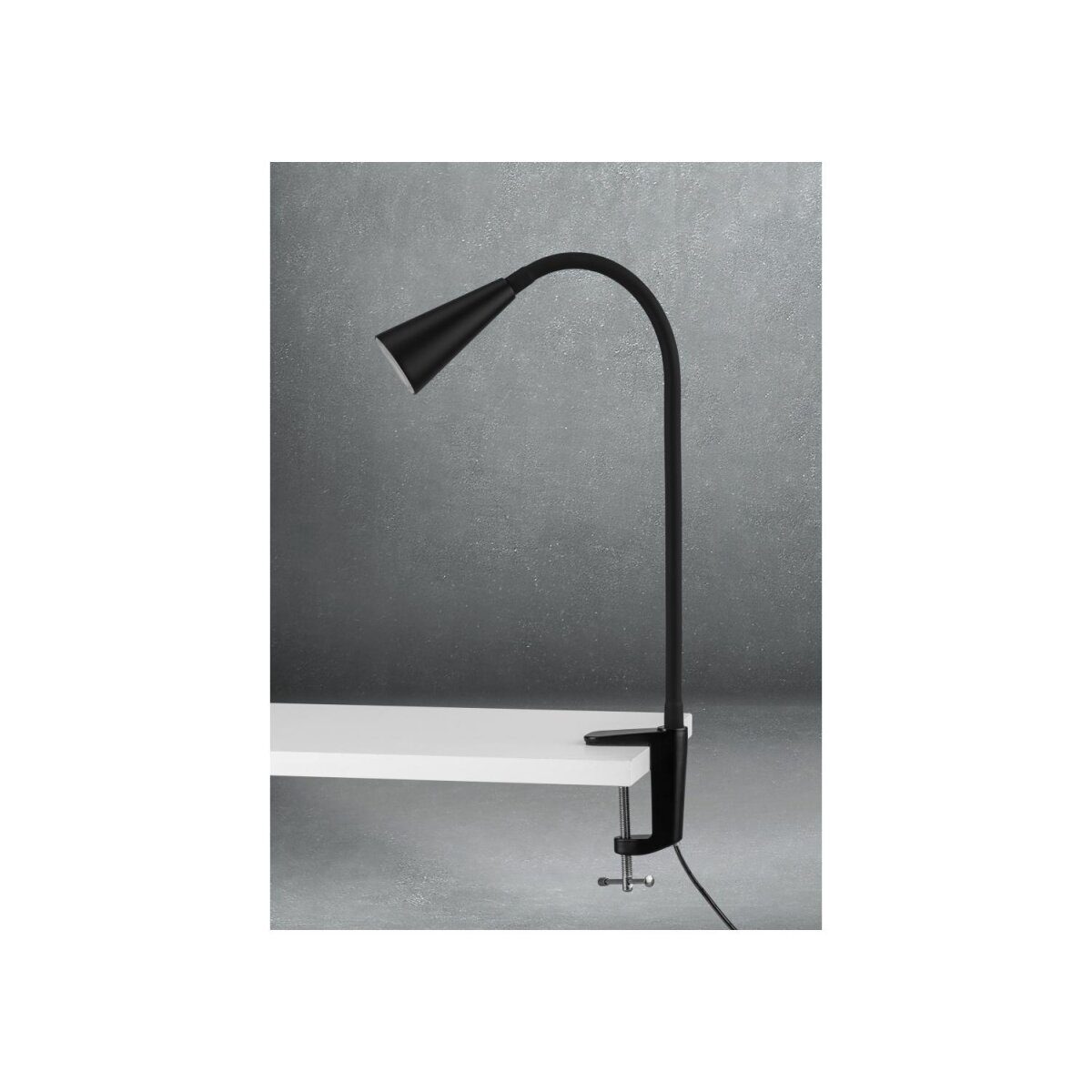 LIVARNO home LED-Klemmleuchte, mit flexiblem Metallhals