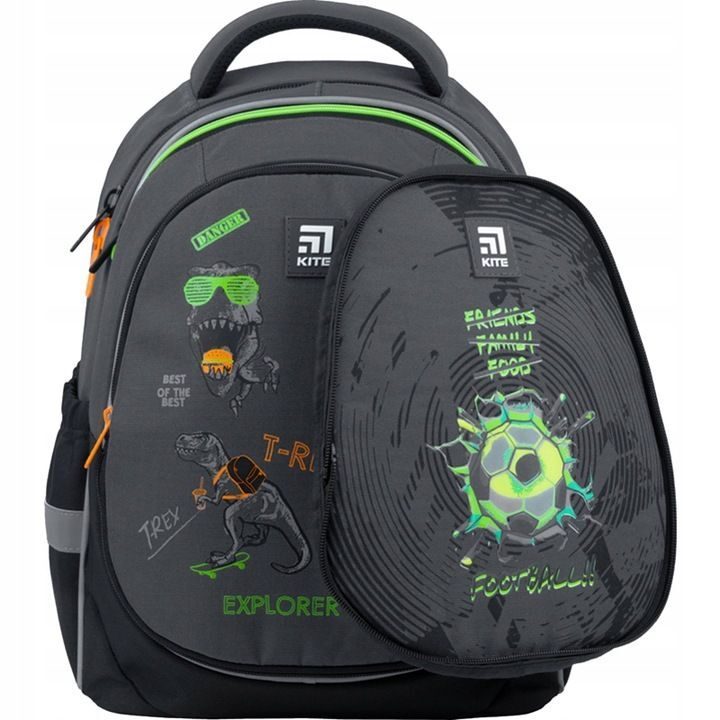 Schulranzen Rucksack Rucksack Schulranzen Fußball Set 6 Premium orthopädisches Halbrahmenmodell
