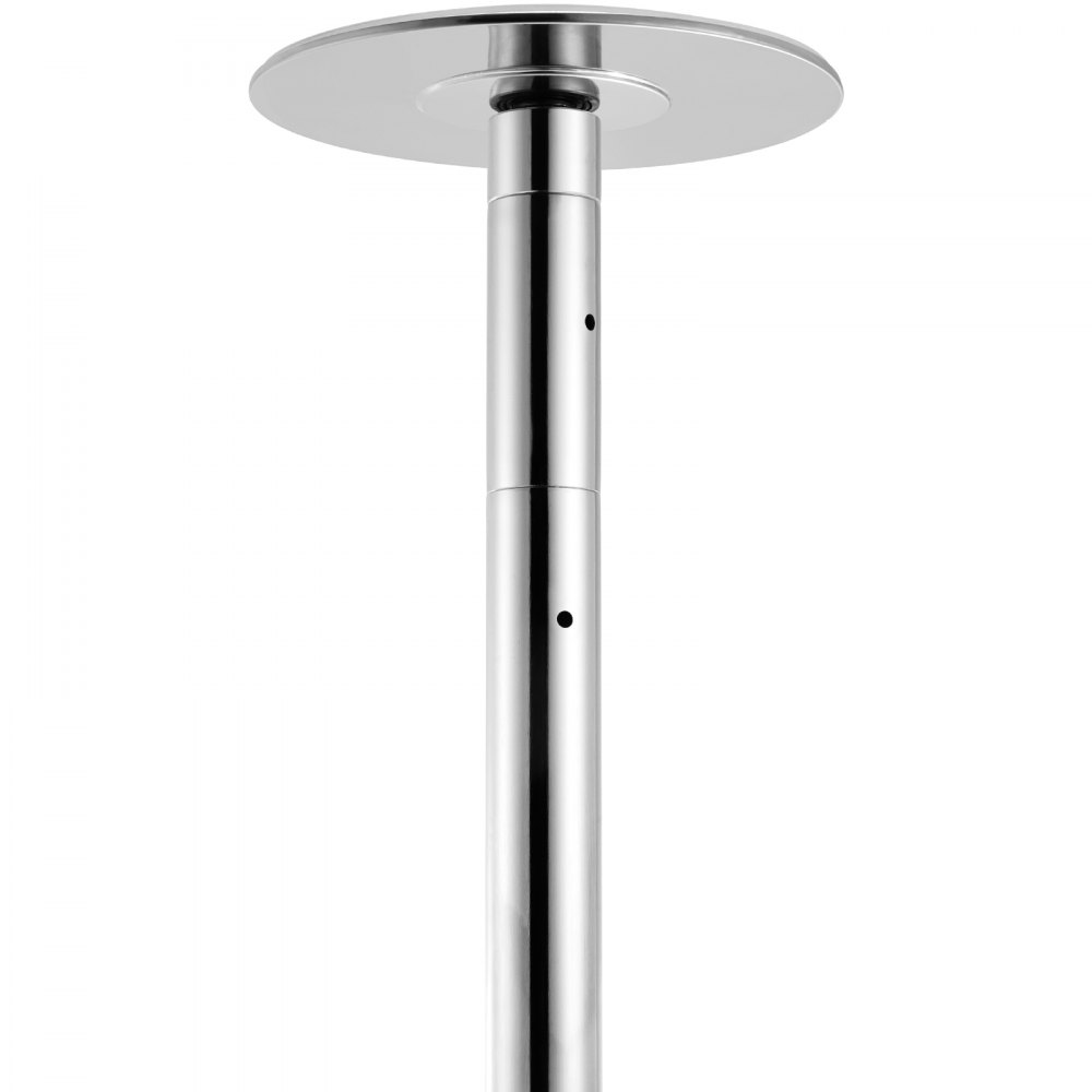 Professional Dance Pole, Pole Dance Portable Dance Pole Professional Approx. 83-110" Height Adjustable Removable Fitness Pole Spinning Fitness Silver, Dance Pole Gyms, Club, Party