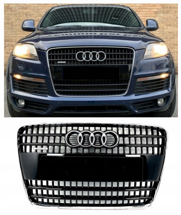 AUDI Grill Q7 4L 2006-2009 S-LINE GRILL 4L0853651