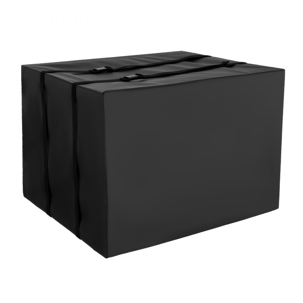 Klimaanlagen-Abdeckung, 530 x 400 x 380 mm, Abdeckung für Außeneinheit, doppellagiges, wasserdichtes Polyestergewebe, verstellbarer Schultergurt, Universalgröße für den Außenbereich