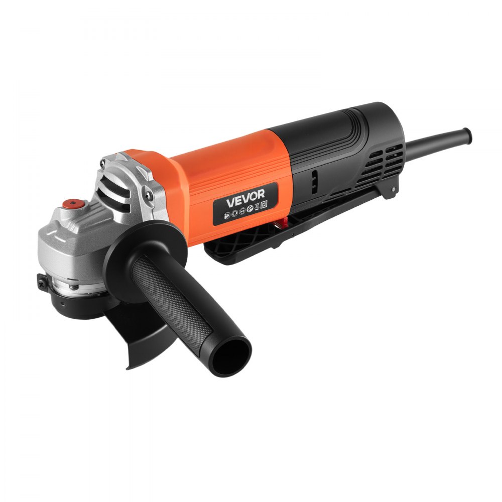 Meuleuse d'angle 114,3 mm Meuleuse à tronçonner 12 000 tr/min avec cordon et couvercle anti-poussière réglable pour le meulage, la coupe et l'élimination de la rouille du métal (disque non inclus) Meuleuse d'angle 114,3 mm Meuleuse à tronçonner 12 000 tr/min avec cordon et couvercle anti-poussière réglable pour le meulage, la coupe et l'élimination de la rouille du métal (disque non inclus)