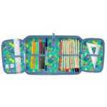 Federmäppchen mit Accessoires Flowers Stitch Blumen