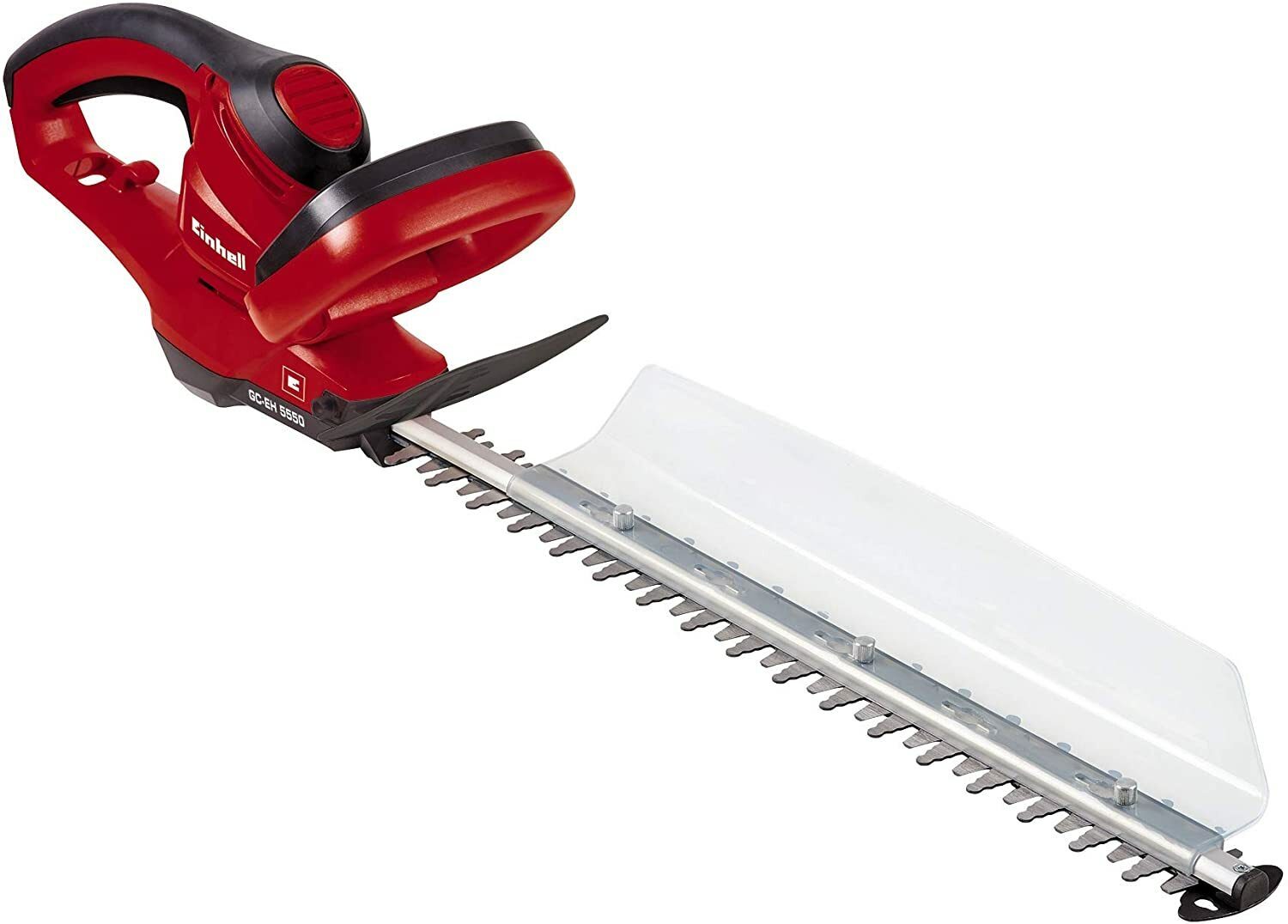 Einhell Elektro-Heckenschere GC-EH 5550 (550 Watt, 500 mm Schnittlänge, 26 mm Zahnabstand, geringes Gewicht, inklusive Aluminium-Messerabdeckung)