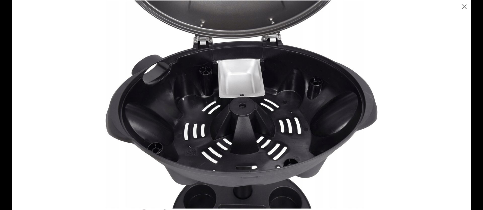BBQ-Balkongrill elektrisch 2400 W komplett mit Ständer