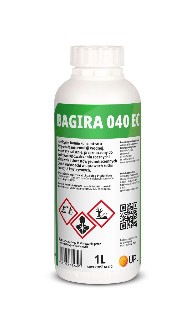 Bagira (Chizalofop-P-tefuryl) – Herbizid für landwirtschaftliche und Gemüsepflanzen