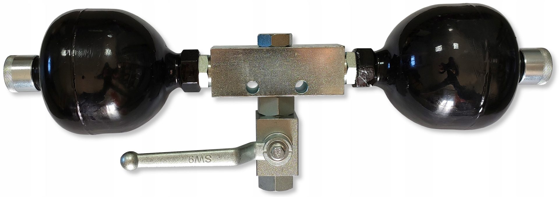 Hydraulikspeicher ANSCHLUSSBLOCK HYDRAULISCHER STOSSDÄMPFER Landmaschinen Baumaschinen