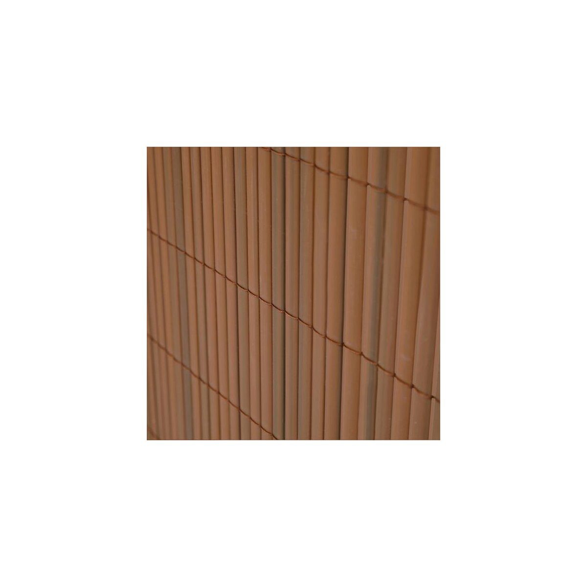 Tapis d'intimité Ribelli, en PVC, 120 x 400 cm, marron