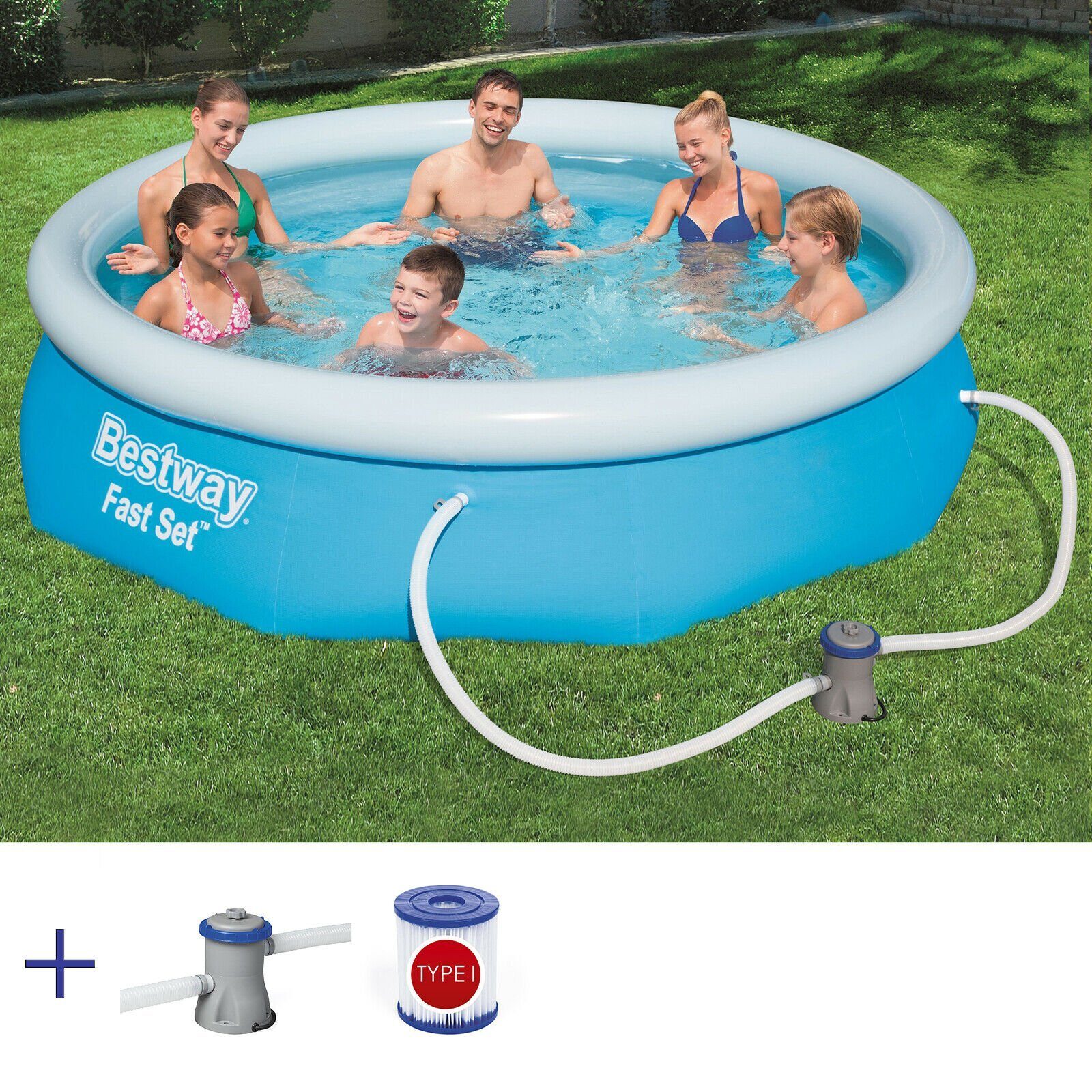 %SALE% INTEX »Set Pool« mit Filtersystem, 305 x 76cm Starterset
