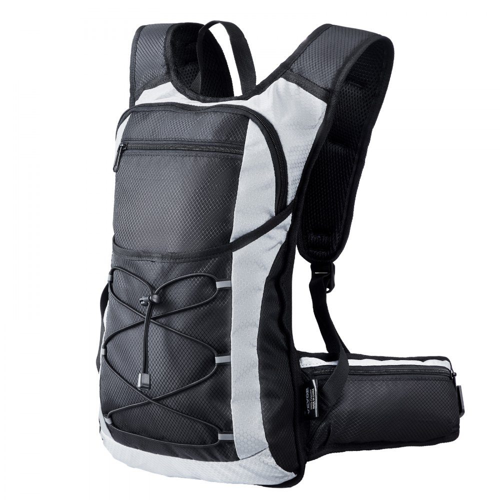 Hydration Backpack 15L Insulated Backpacks with 3L TPU Water Bladder Running Backpack Hiking Backpacks for Cycling Running Trip Black Hydro Water Daypack for Men Women