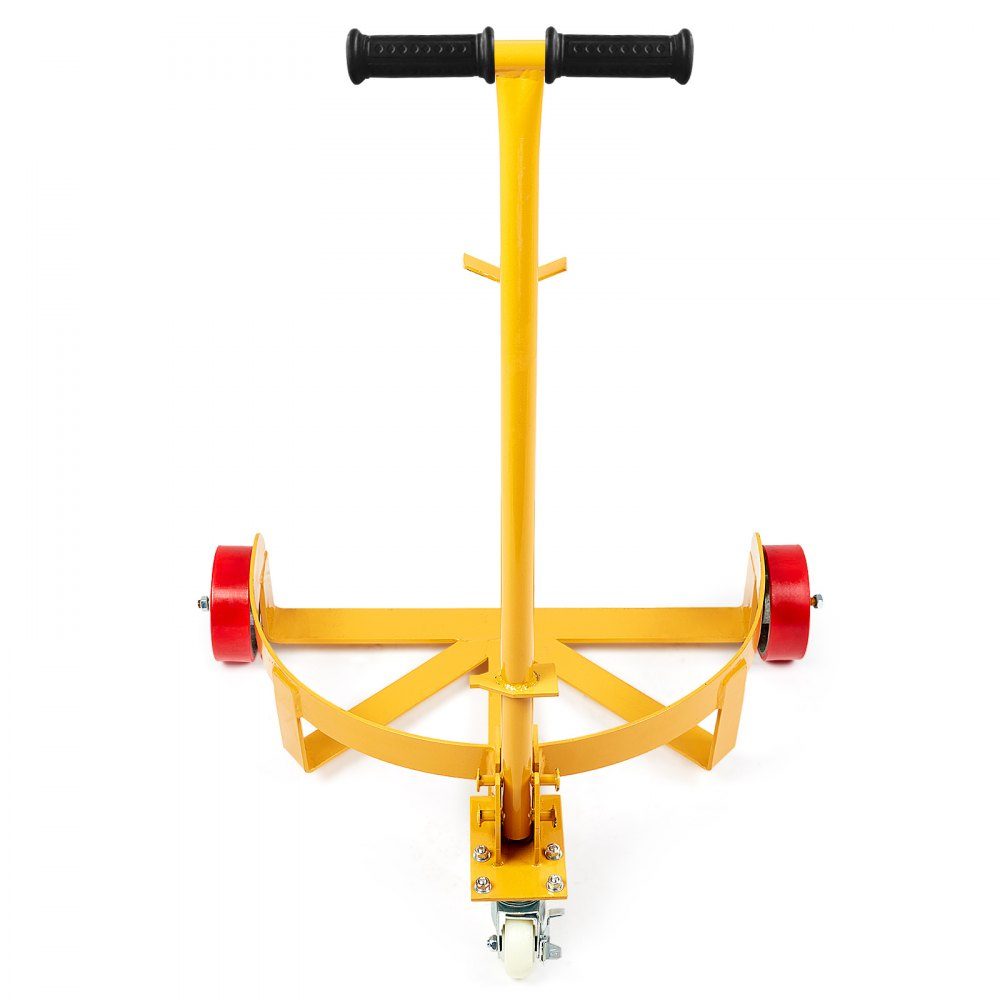 Barrel roller with handle Transport roller board 250L barrel trolley Ø 620 mm Suitable for transporting barrels up to a weight of 544kg Barrel trolley with 1 universal wheel & 2 directional wheels