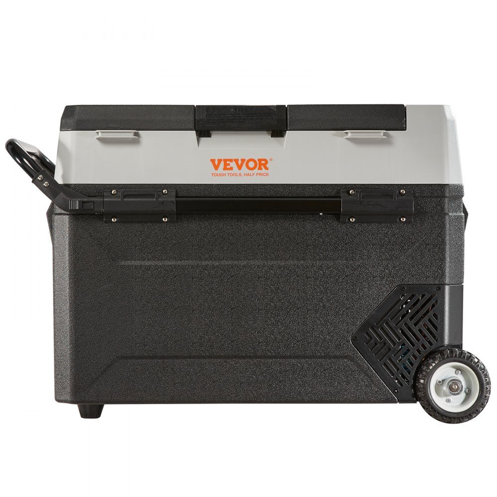 38L koelbox 12/24V draagbare koelkast, elektrische vrieskast Kleine vriezer -20 ~ 10℃, elektrische compressor koelbox 820 x 470 x 440 mm voor auto, camping, vrachtwagen, boot enz.