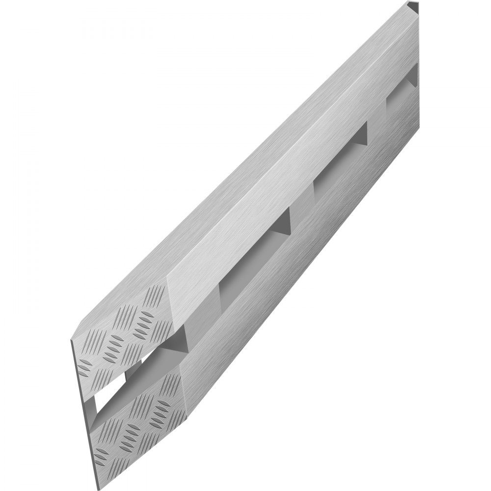 1520 x 305 mm aluminium oprijplaten, 2 stuks ATV-oprijplaten, laadrampen, laadvermogen van 2722 kg, tot 406 mm laadhoogte – Artikelnr. HT-22252