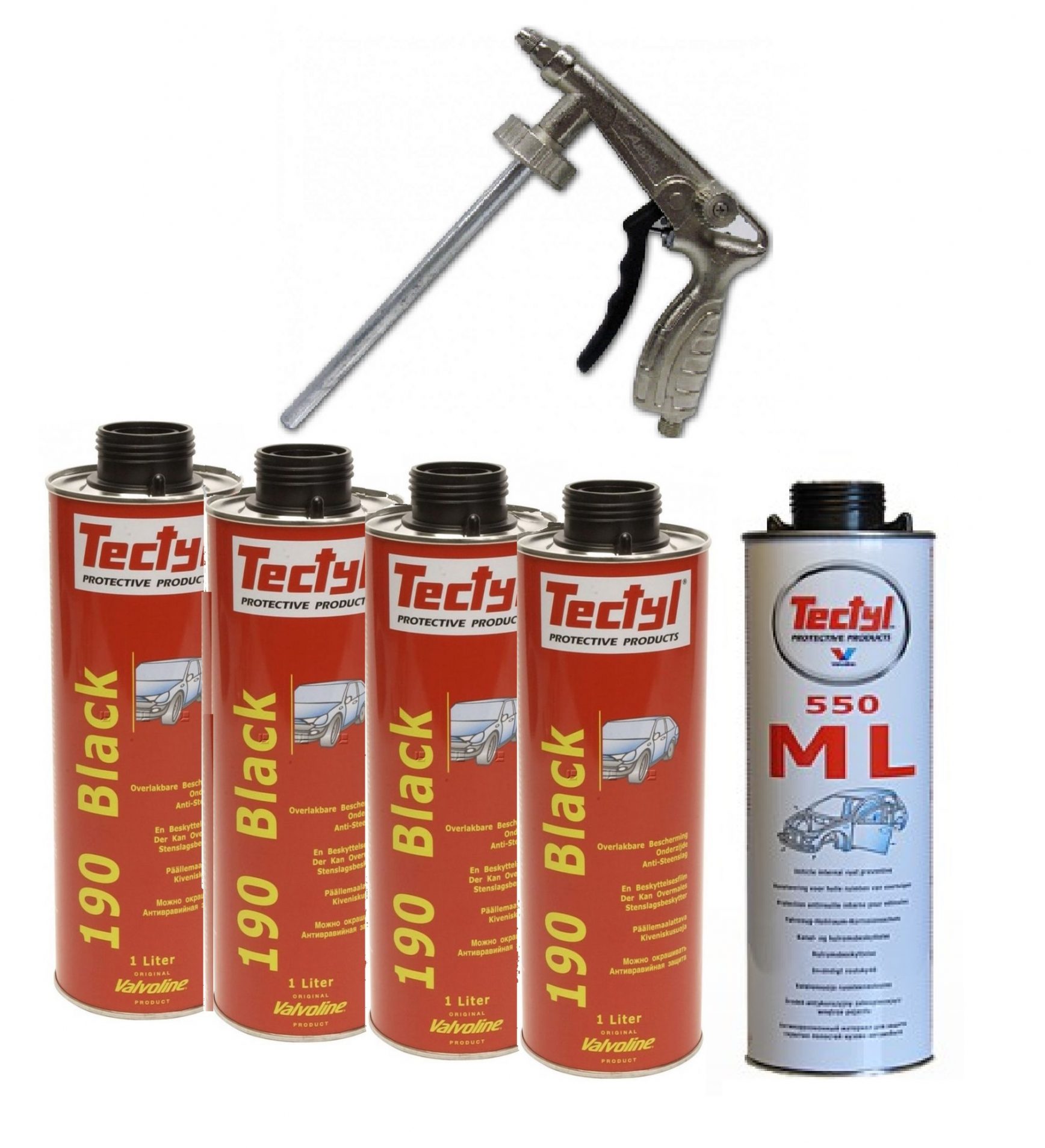 VALVOLINE ZESTAW DO KONSERWACJI + PISTOLET - Part No. HT-50809