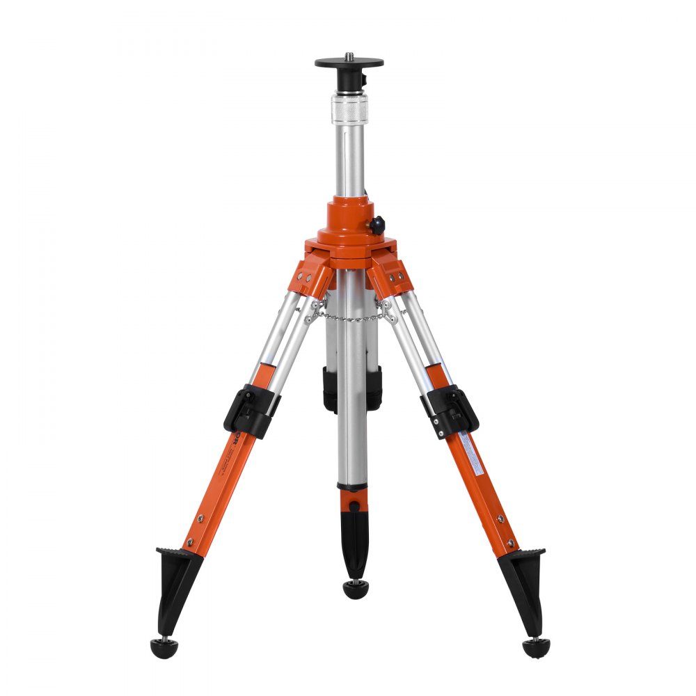 Laser-Wasserwaagenstativ, 5/8-Zoll-11-Gewindehalterung, 27,16-67,71 Zoll Höhenverstellung, robustes Vermessungsstativ, mit Wasserwaage und Diffusionsbegrenzer, anhebbare rutschfeste Füße für den Bau
