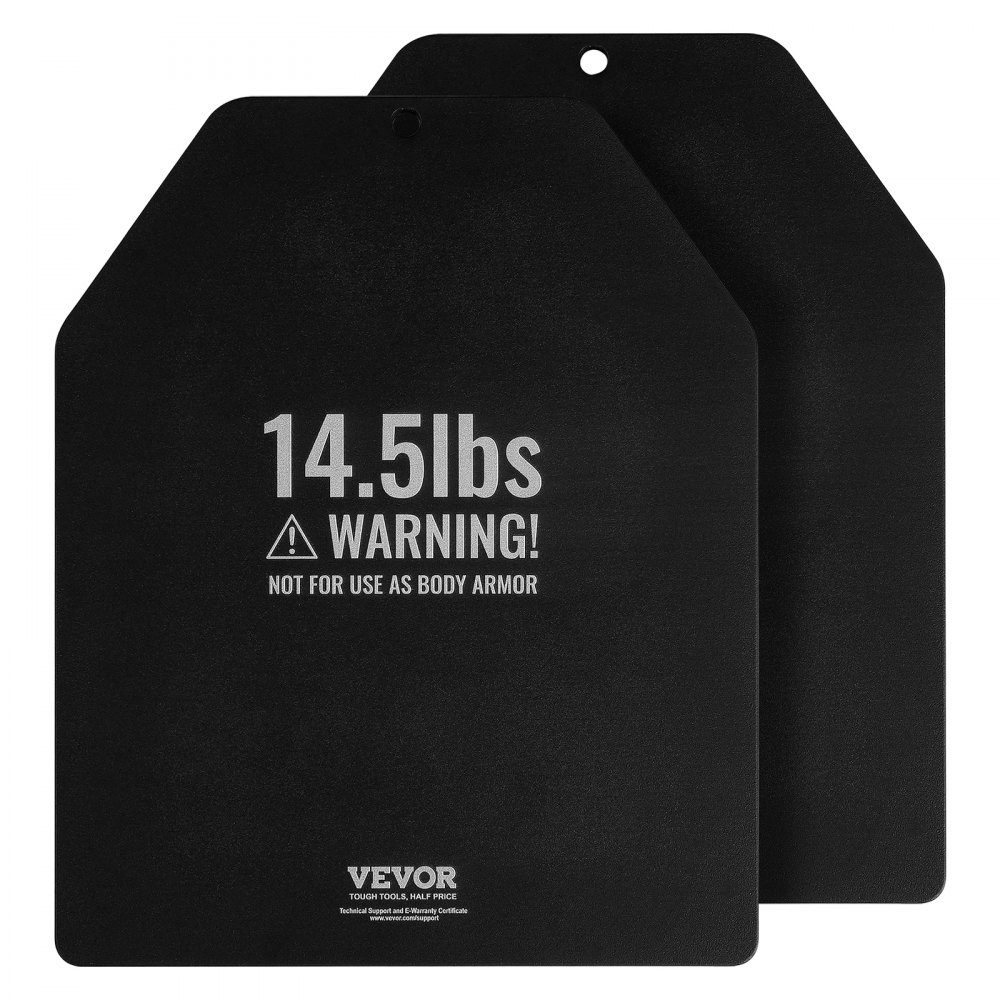 Gewichtsvest Halterschijven 15lb x 2 stuks Premium stalen halterschijven Voorgevormde ergonomische pasvorm - WODs Extra gewicht voor gewichtsvesten voor krachttraining Hardlopen Fitness