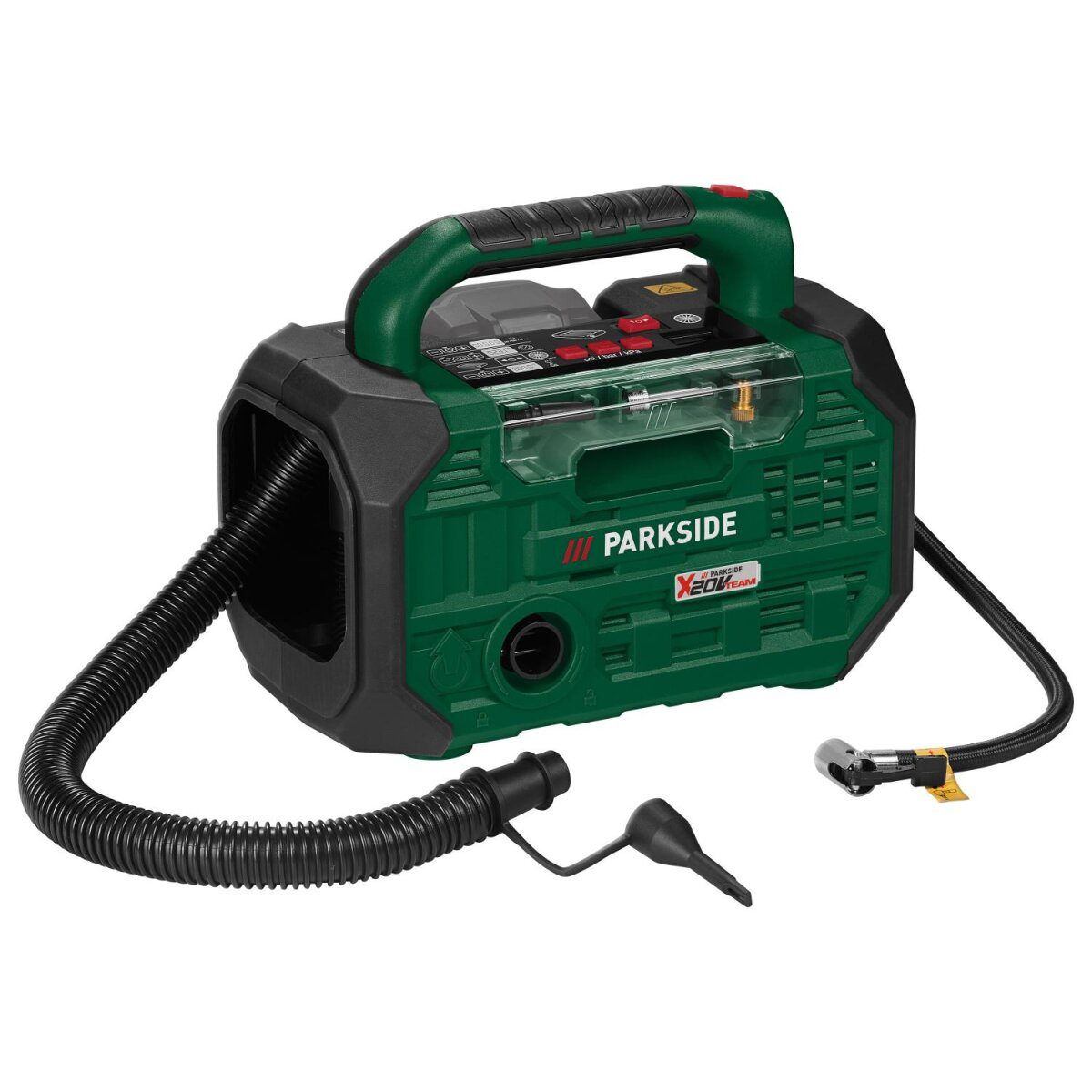 PARKSIDE® 20 V Akku-Kompressor und Luftpumpe »PKA 20-Li D3«, gut ohne Akku und Ladegerät