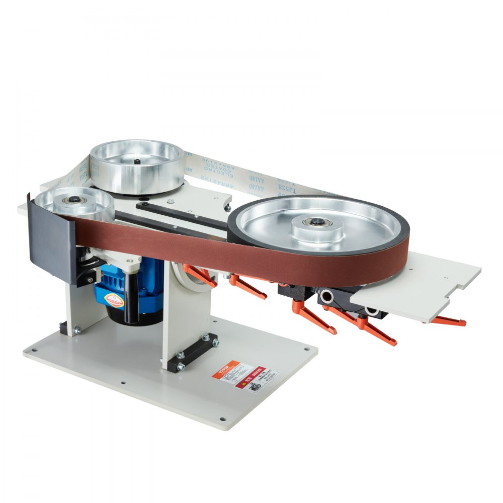 Bandschleifer, 72 x 2 Zoll Bandpolierer mit variabler Geschwindigkeit und VFD, 1500 W Messerschärfer mit 3 Schleifformen und 3 Schleifbändern für die Metallbearbeitung, kompatibel mit 72" - 82 x 2" Bändern Bandschleifer, 72 x 2 Zoll Bandpolierer mit variabler Geschwindigkeit und VFD, 1500 W Messerschärfer mit 3 Schleifformen und 3 Schleifbändern für die Metallbearbeitung, kompatibel mit 72" - 82 x 2" Bändern