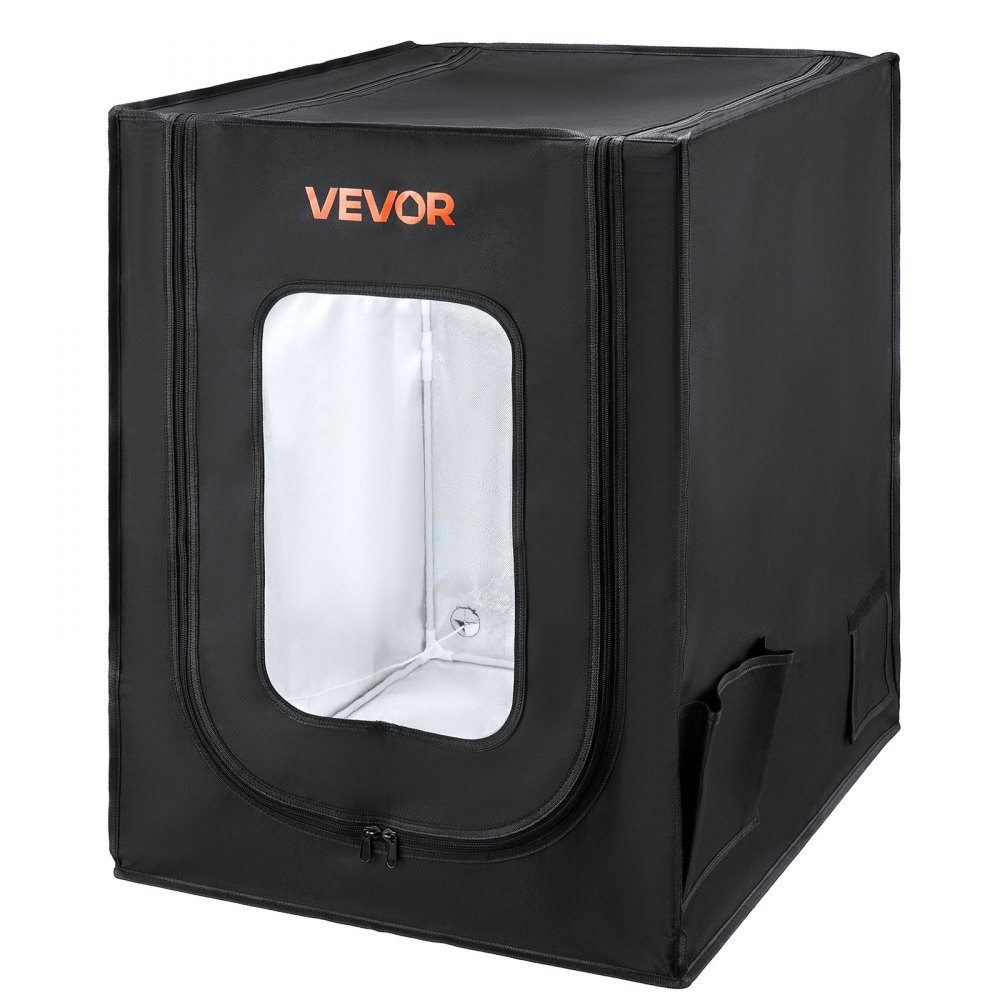 Boîtier d'imprimante 3D, tente d'imprimante (55 x 65 x 75 cm), housse de protection anti-poussière avec température constante et éclairage LED, compatible avec les modèles courants de Creality/ELEGOO/Anycubic
