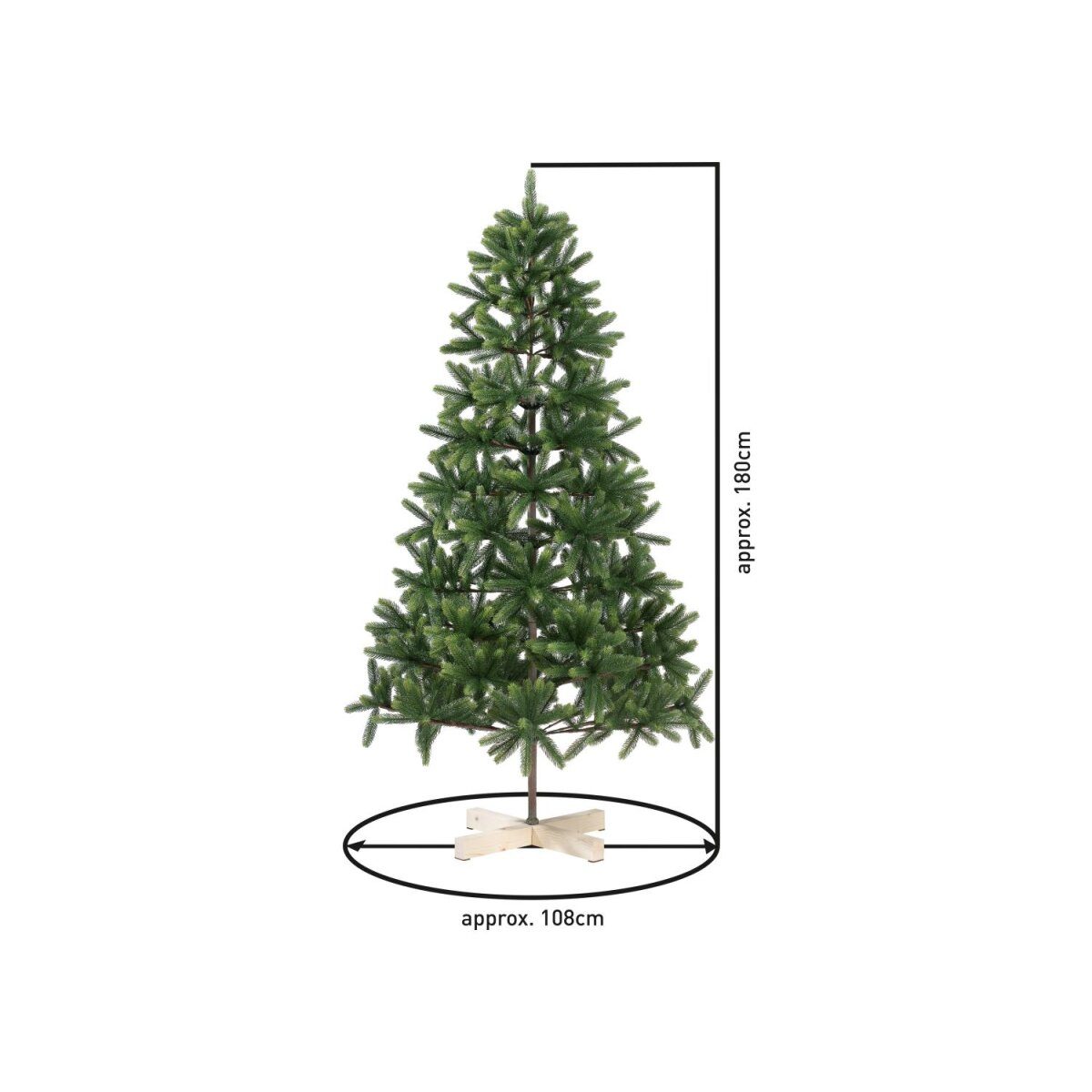 LIVARNO HOME artificial Christmas tree 180 cm