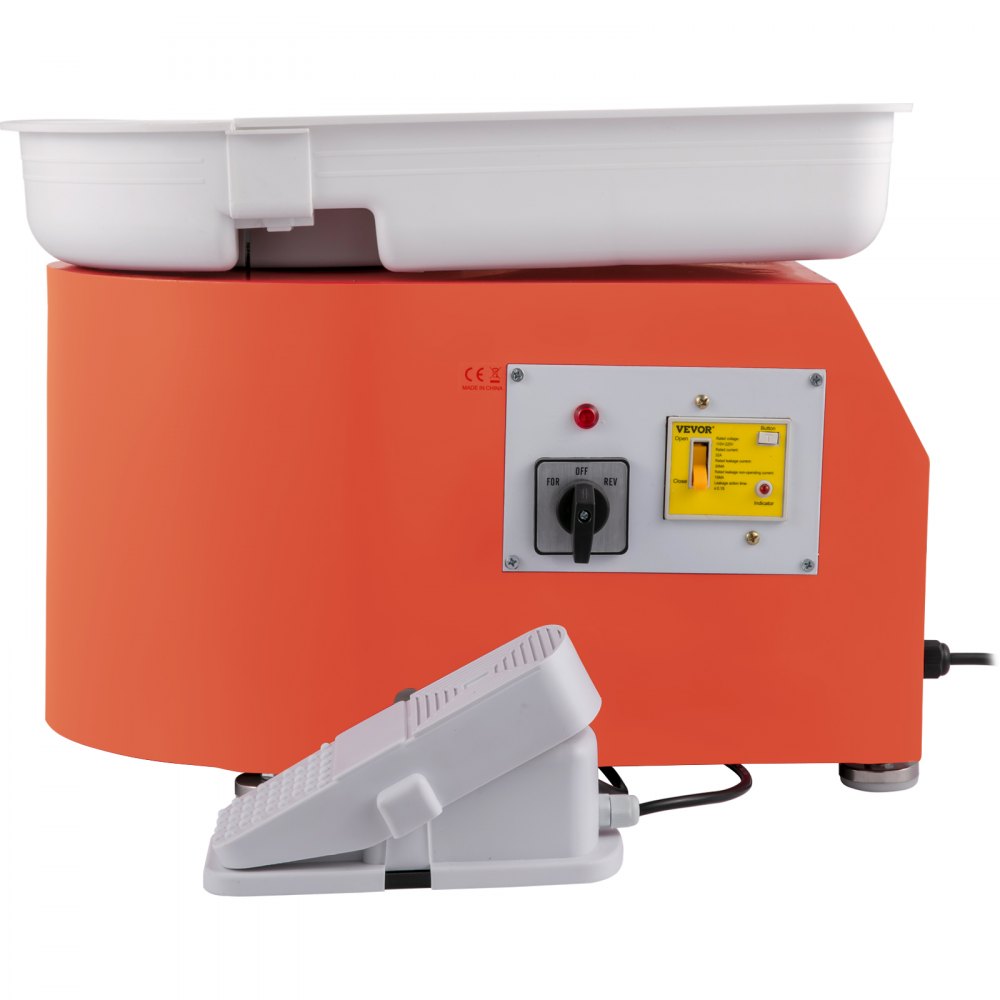 350W 220V Keramische wielmachine Aardewerk wiel Elektrische draaitafel 60dB Aardewerk wielmachine Max. 300 RPM Draaitafel 28 cm Aluminium DIY Aardewerk Oranje 13,3 kg 350W 220V Keramische wielmachine Aardewerk wiel Elektrische draaitafel 60dB Aardewerk wielmachine Max. 300 RPM Draaitafel 28 cm Aluminium DIY Aardewerk Oranje 13,3 kg