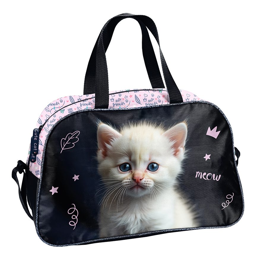 Sac Sportowa Kitty blanc