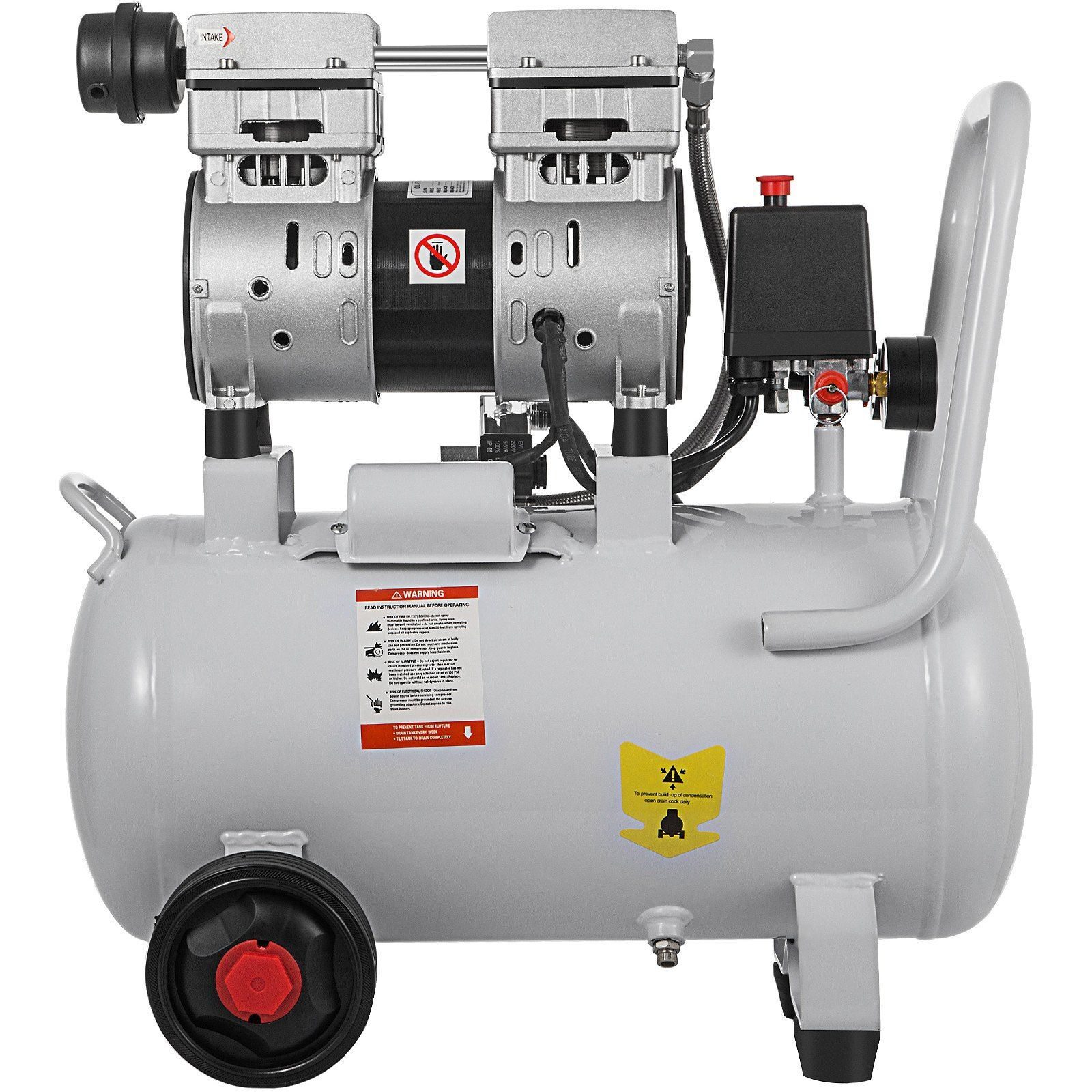 Quiet air compressor whisper compressor oil-free 30l compressed air quiet for workshop