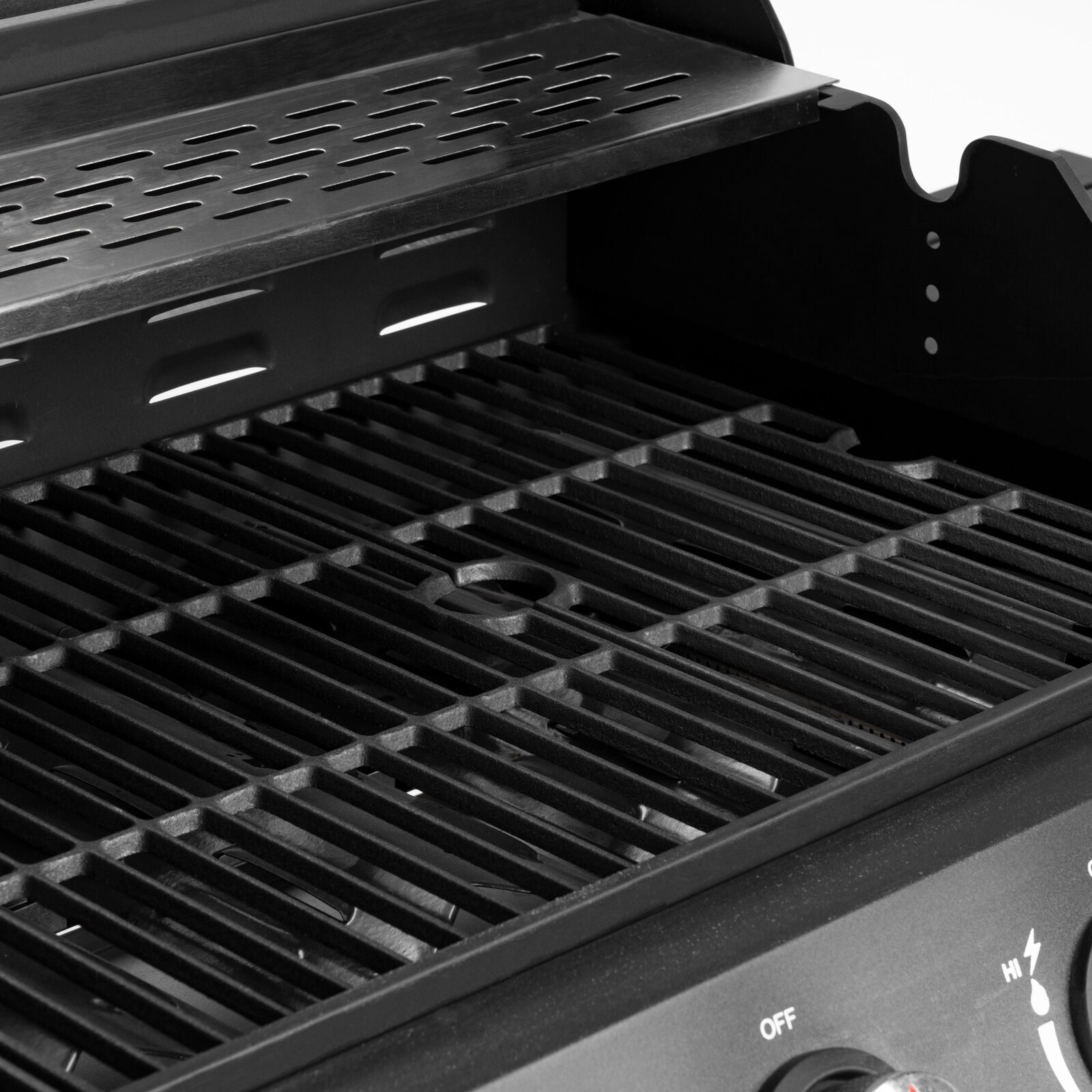 Kompletny stojak na grill gazowy grill grill wózek grill 6+1 stal nierdzewna z bocznym palnikiem