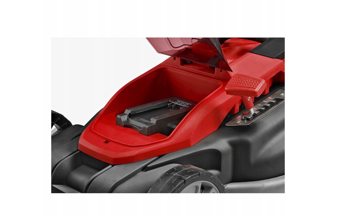 Cordless lawnmower set Li-Ion, 40V, up to 500 m², 43 cm cutting width, 6-way height adjustment, including battery and charger)