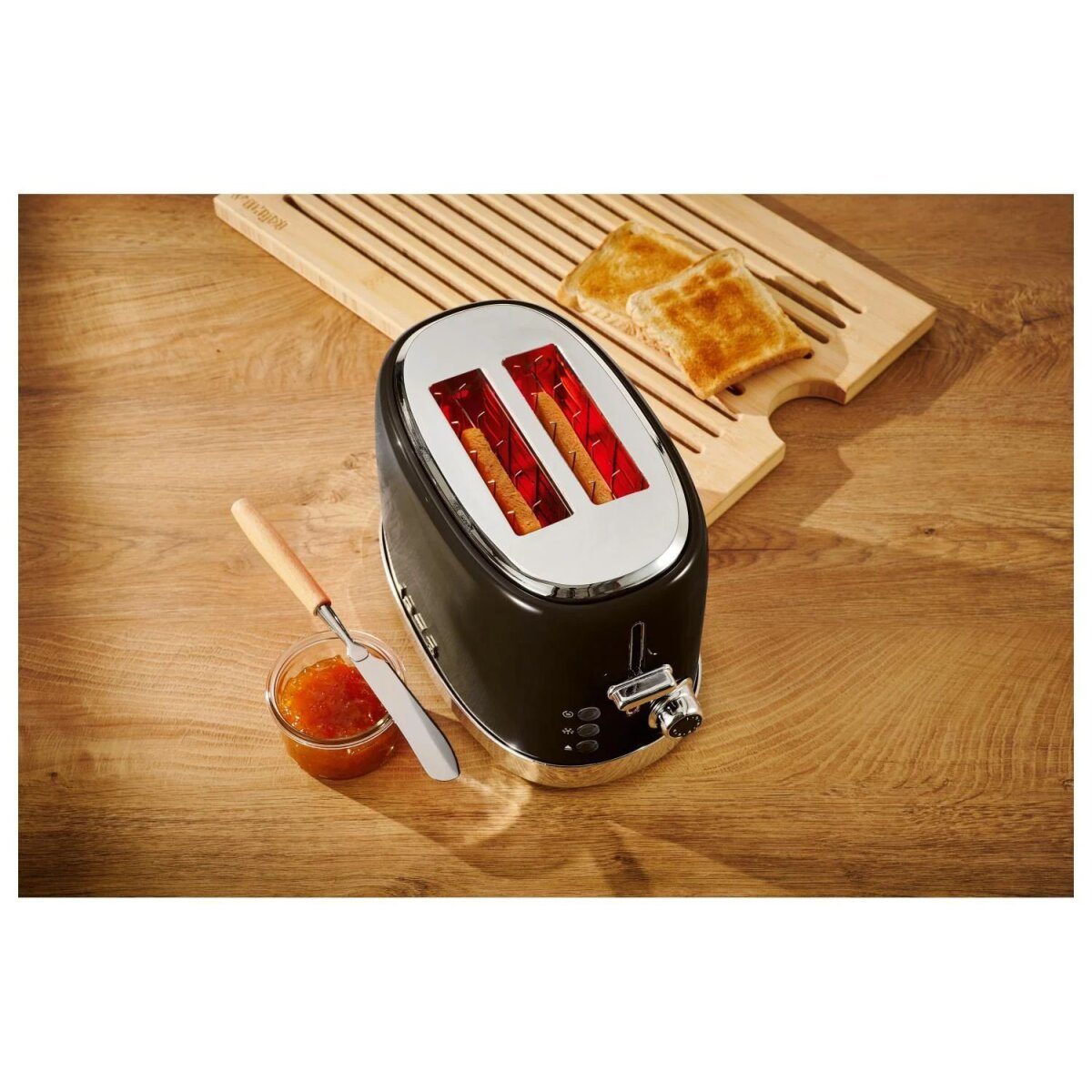 SILVERCREST® Doppelschlitztoaster Edelstahl »STR 980 C3«