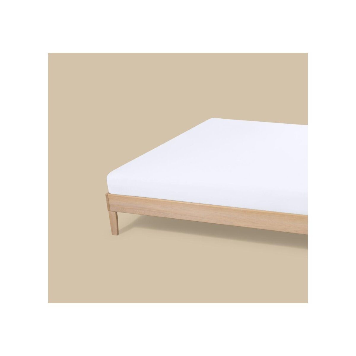 LIVARNO® Jersey-Spannbettlaken, 90-100 x 200 cm, weiß