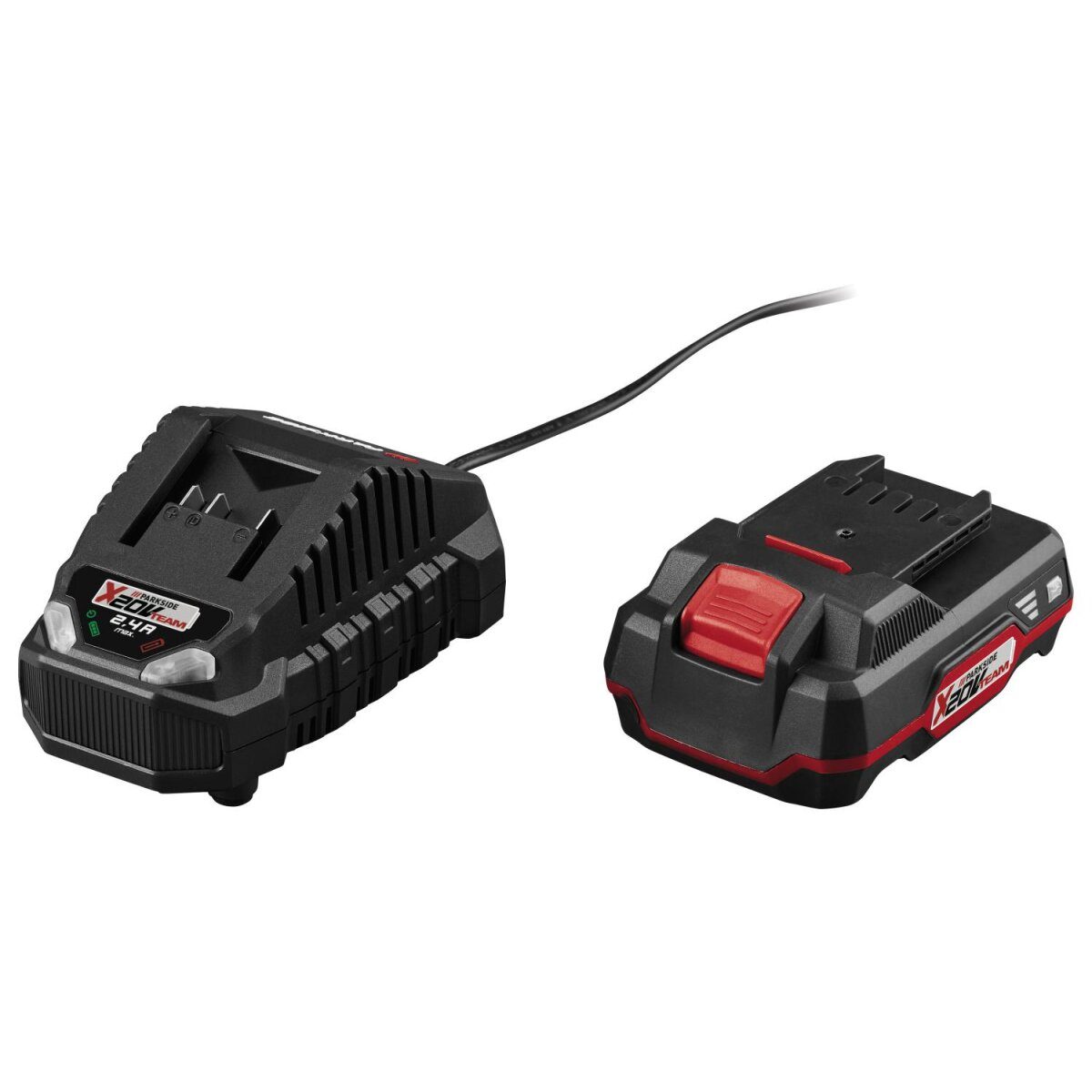 PARKSIDE PERFORMANCE® 20 V cordless impact drill set “PSBSAP 20-Li D4”, with battery and charger