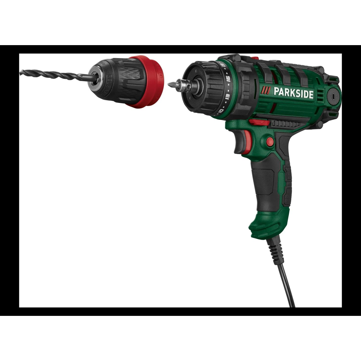 PARKSIDE® 2-speed cordless drill/driver “PNS 300 B3”, soft grip features